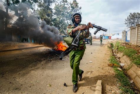At least 4 injured in Kenya anti-government protests as schools remain closed